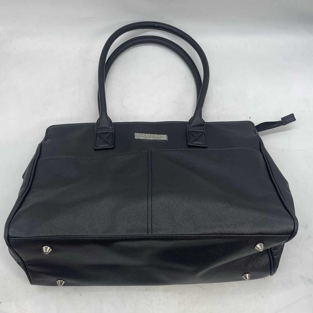 MARY KAY Large Black Shoulder Tote Travel Bag Purse Consultant Starter 17x12x6